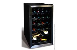 Husky HM39 Under Counter Wine Cooler - Black.